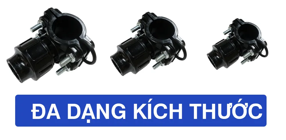 Đa dạng kích thước