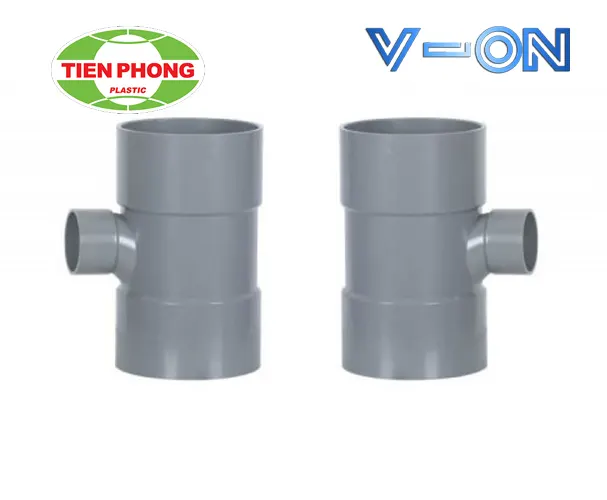 Hình ảnh Tê giảm PVC Tiền Phong