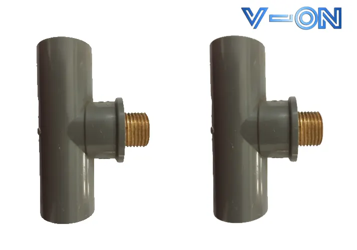 Hình ảnh tê ren ngoài PVC Tiền Phong