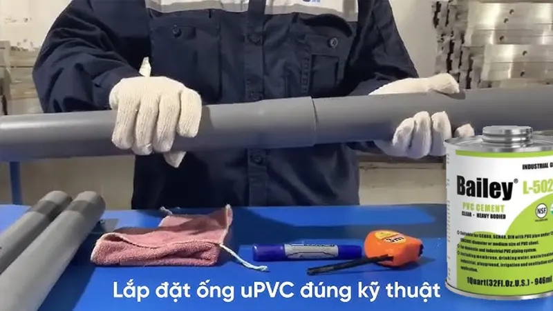 Ứng Dụng Thực Tế Của Keo Dán Ống PVC SCH80 5023