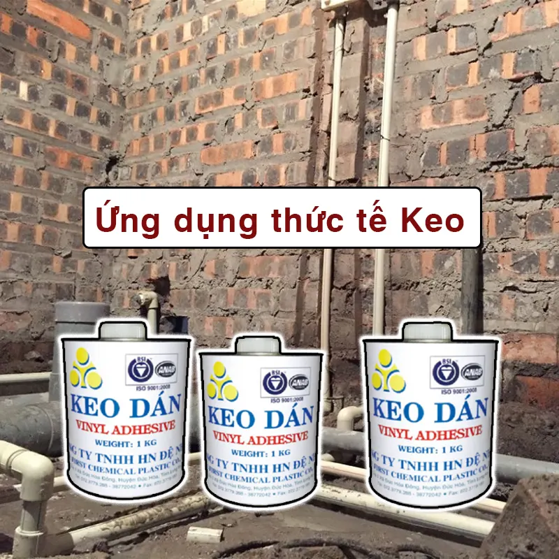 Ứng dụng thực tế Keo dán Đệ Nhất