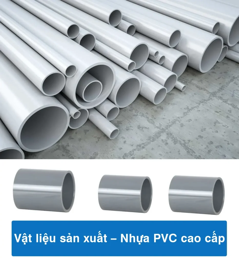 Vật liệu sản xuất – Nhựa PVC cao cấp