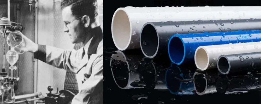 Lịch sử hình thành ống PVC