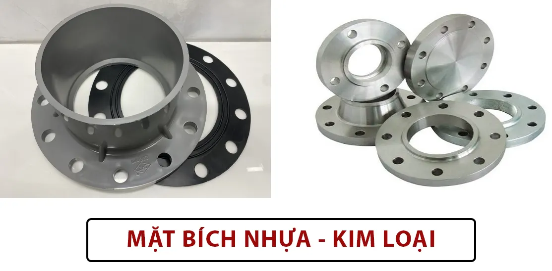 Mặt bích nhựa - Mặt bích kim loại
