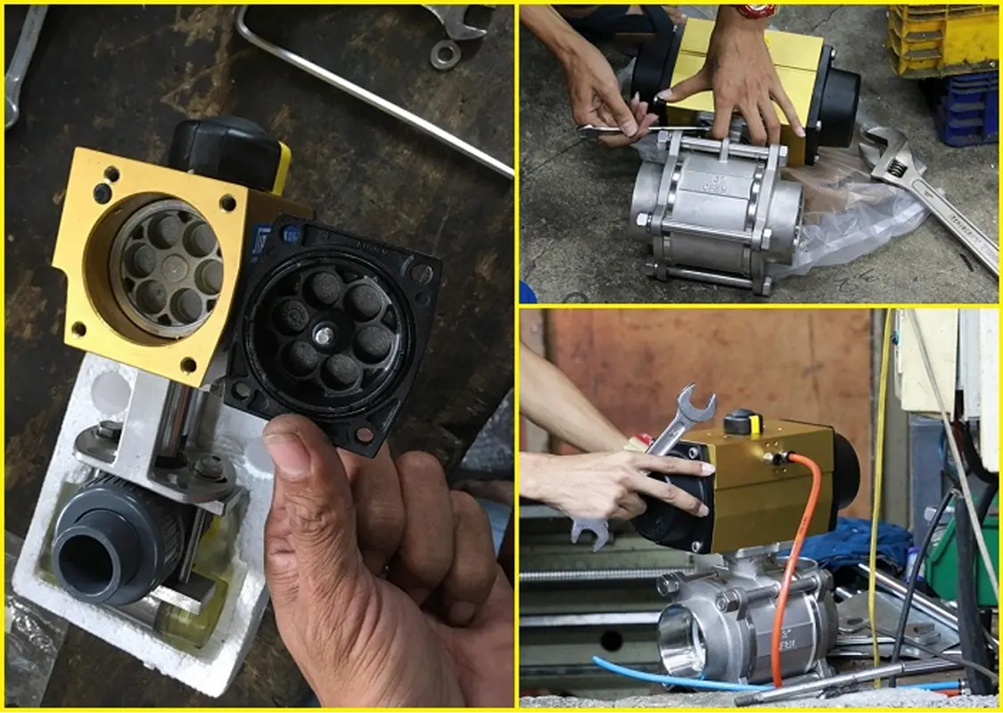 Những lỗi thường gặp khi lắp van điều khiển nhựa