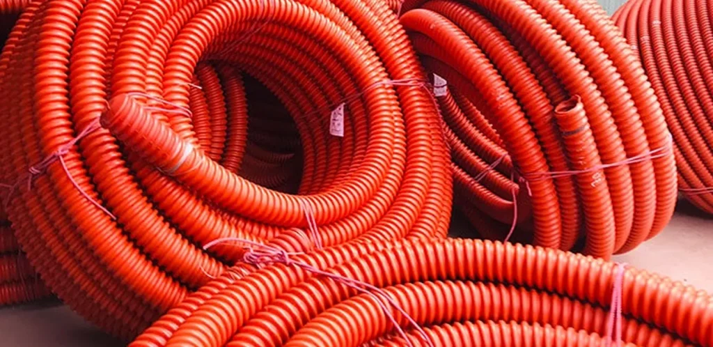 Ống HDPE gân xoắn