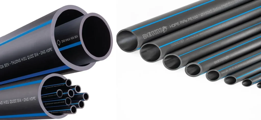 Ống HDPE phổ biến tại Việt Nam