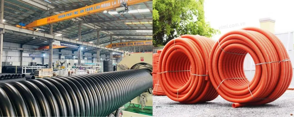 Ống HDPE xoắn Thuận Phá
