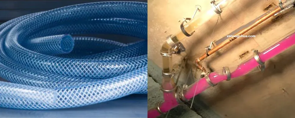 Ống nước PVC dùng trong thực phẩm và hóa chất