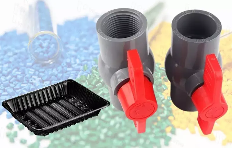 Sản phẩm được chế tạo từ các loại nhựa khác nhau