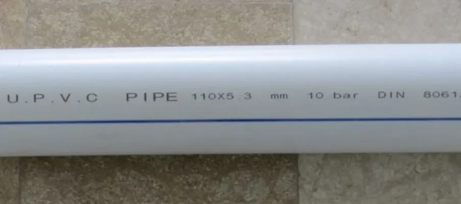 Tiêu chuẩn DIN áp dụng cho ống uPVC