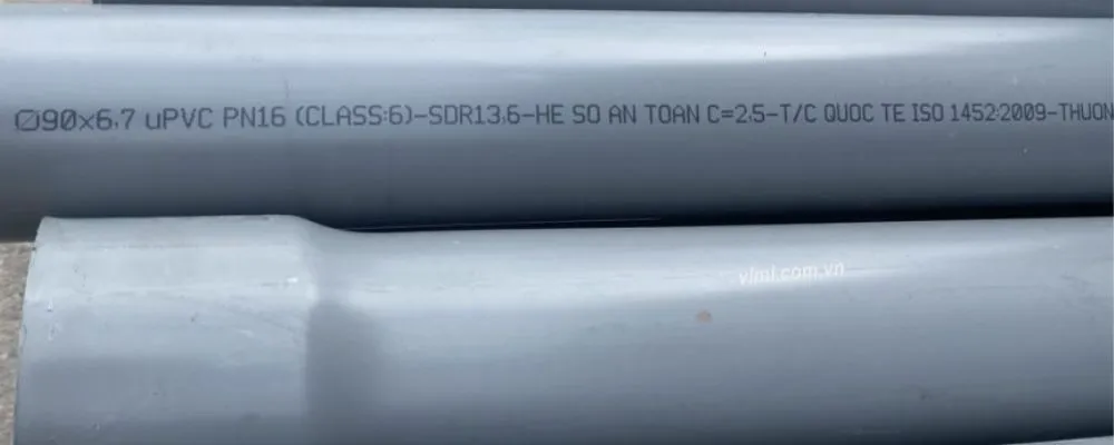 Tiêu chuẩn ISO cho sản xuất ống uPVC