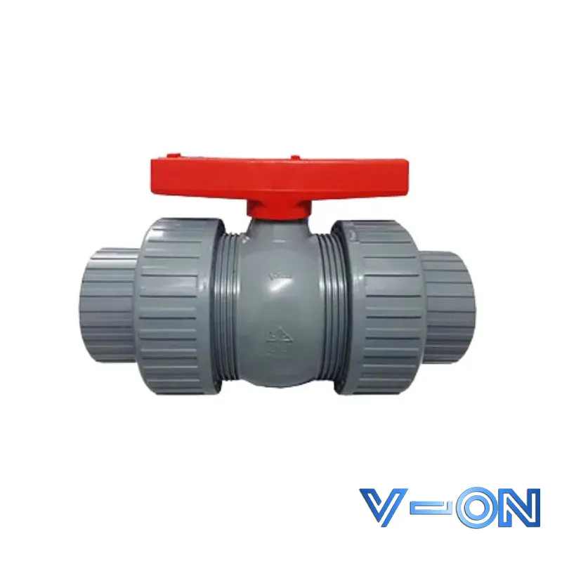 Van bi nhựa PVC.