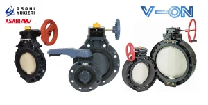 Van bướm nhựa Asahi Nhật Bản