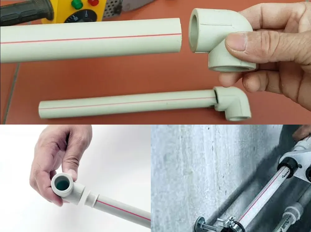 Các bước lắp đặt ống PPR 32