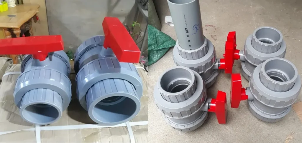 Hình ảnh Van bi nhựa rắc co CPVC