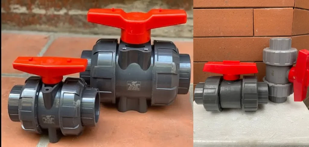 Hình ảnh Van bi nhựa rắc co UPVC