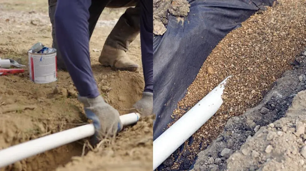 Ống PVC 20 có thi công dưới đất