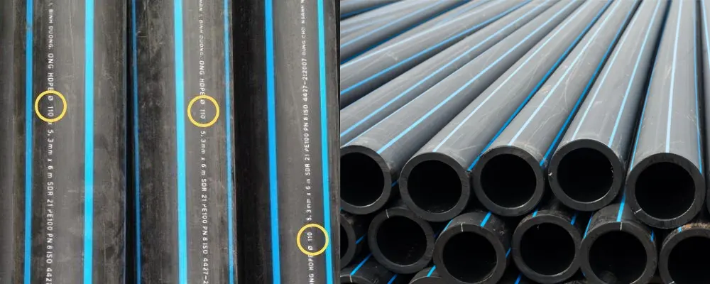 Ống nhựa HDPE 110