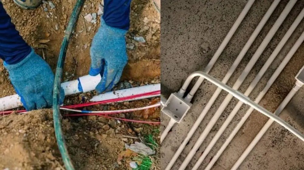 Ống nhựa PVC D20 trong hệ thống điện