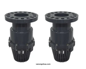 Rọ bơm nhựa rắc co mặt bích UPVC