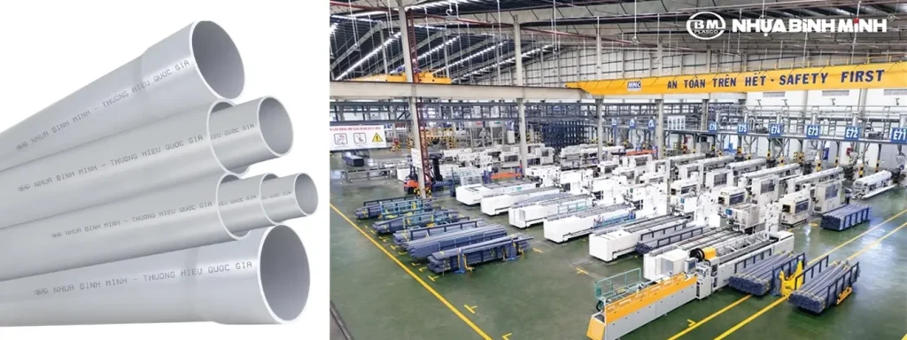 Giới thiệu chung về ống nhựa PVC Bình Minh