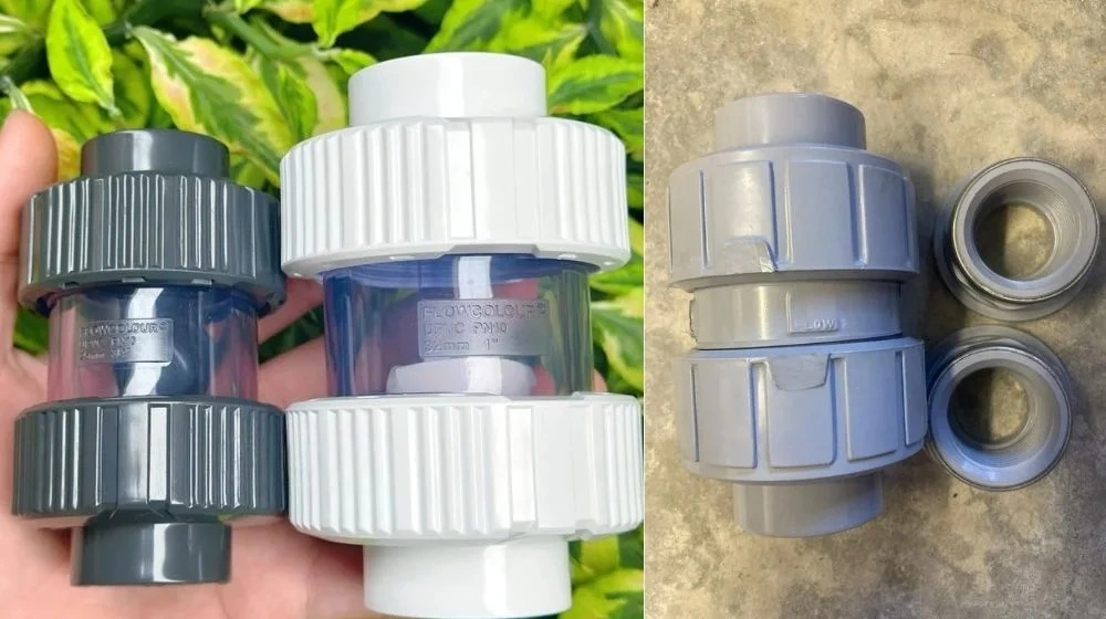 Các loại van nhựa 1 chiều lò xo