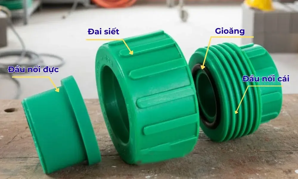 Cấu tạo của rắc co PPR 32