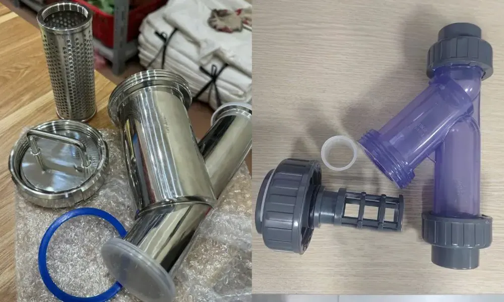 Cấu tạo của van lọc chữ y