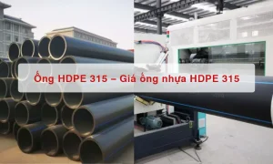 Giá ống nhựa HDPE 315