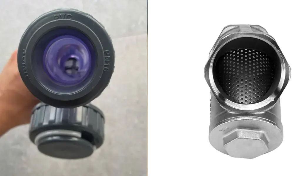 Kiểu kết nối của van lọc y rác