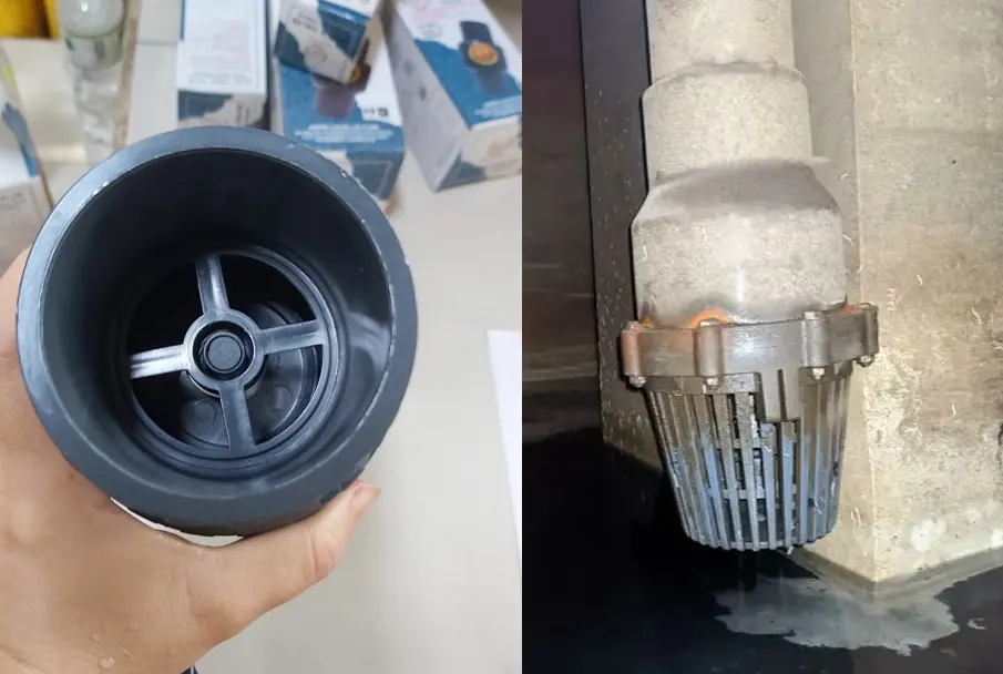 Lưu ý khi kiểm tra và bảo trì rọ hút bơm