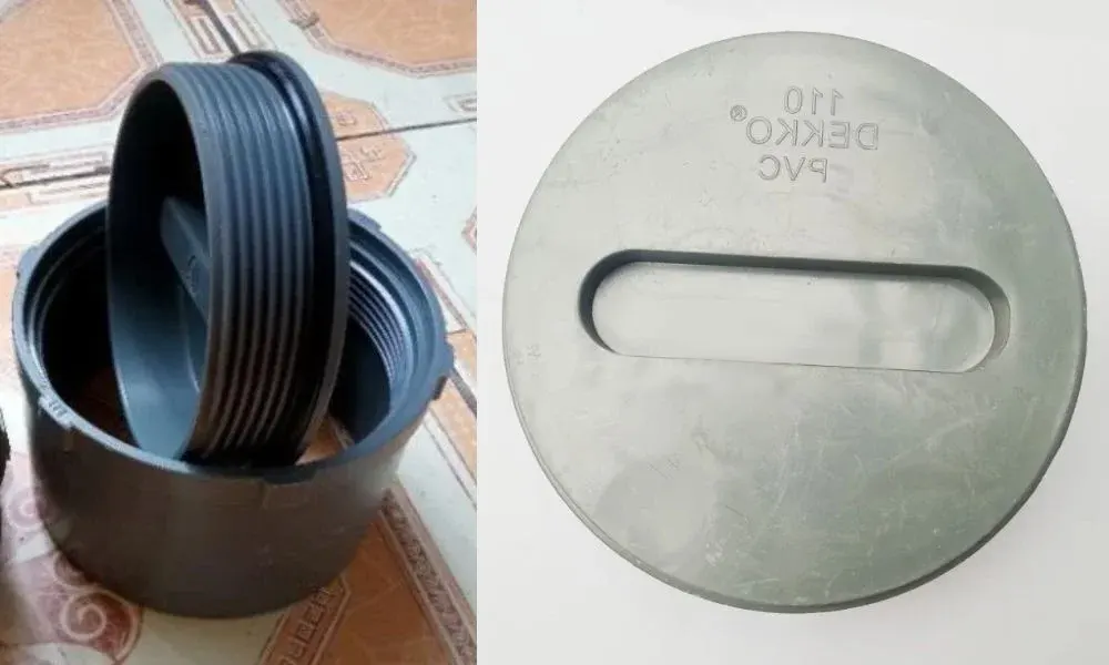 Phương pháp kết nối bịt thông tắc PVC 110 với ống