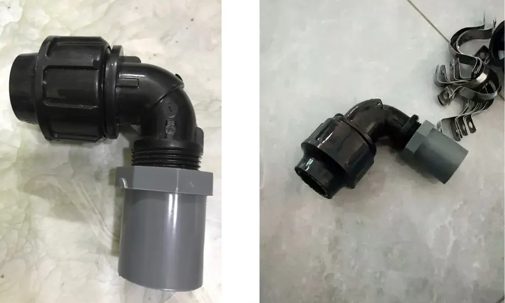 Thông số kỹ thuật cút HDPE D50