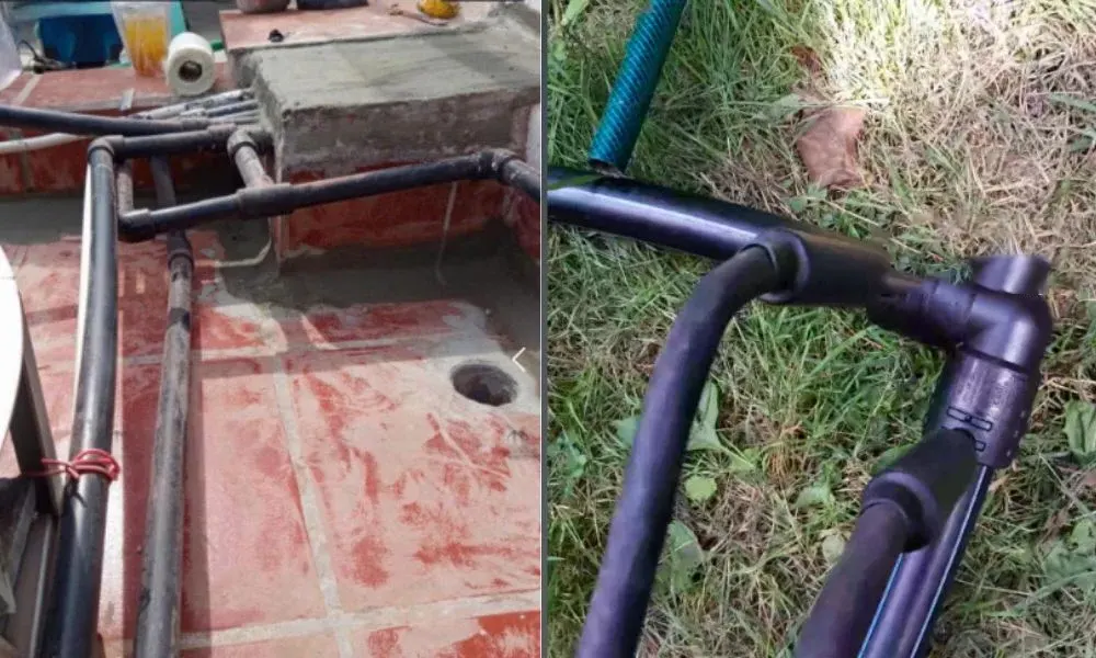 Ứng dụng của cút HDPE 50