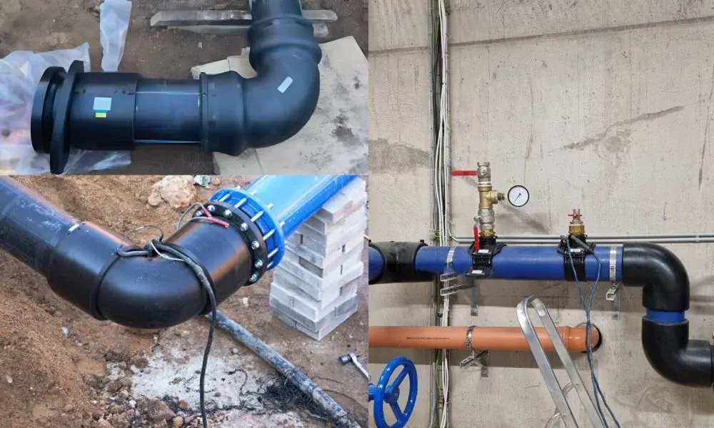 Ứng dụng của cút HDPE D110
