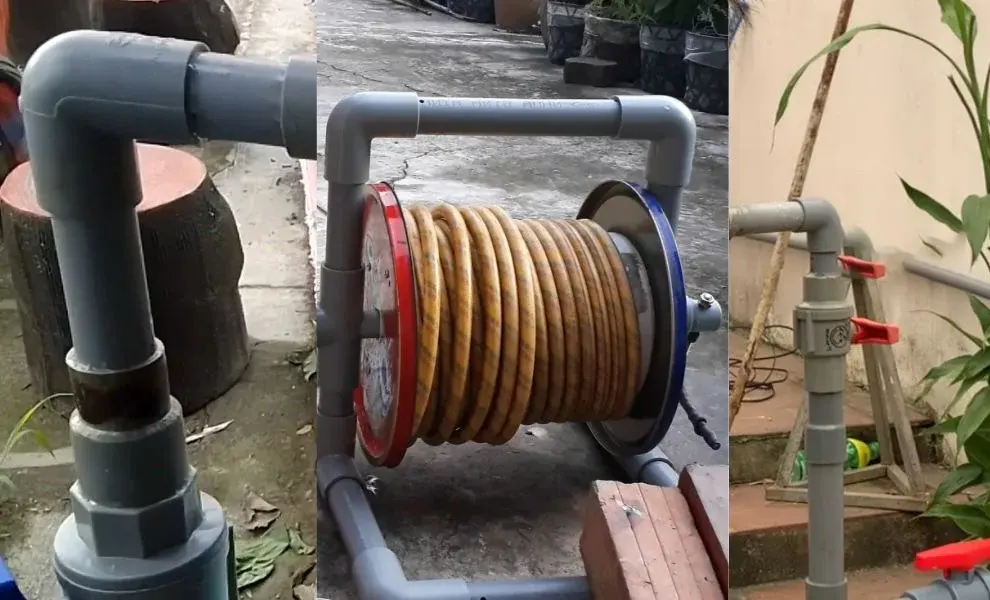 Ứng dụng thực tế cút PVC 21