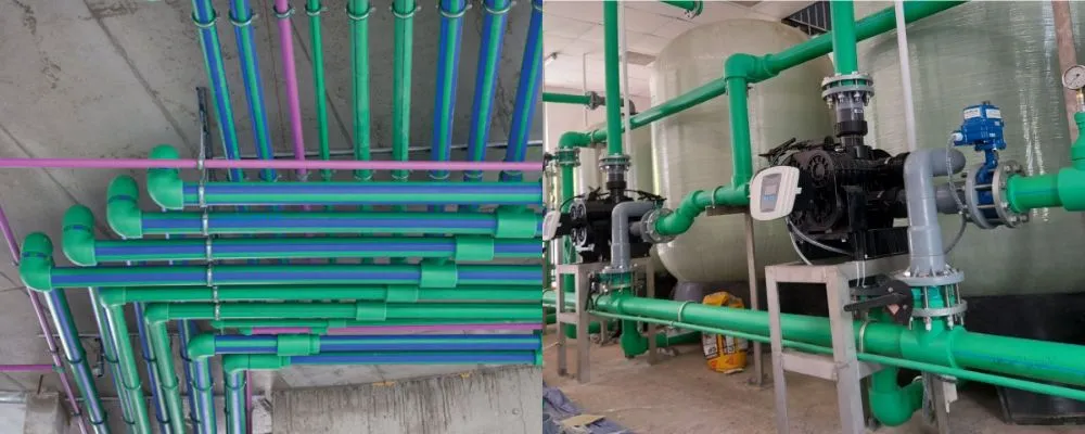 Ứng dụng thường dùng của ống PPR