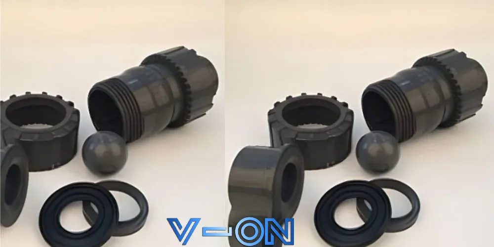  Van 1 chiều HDPE dạng bi