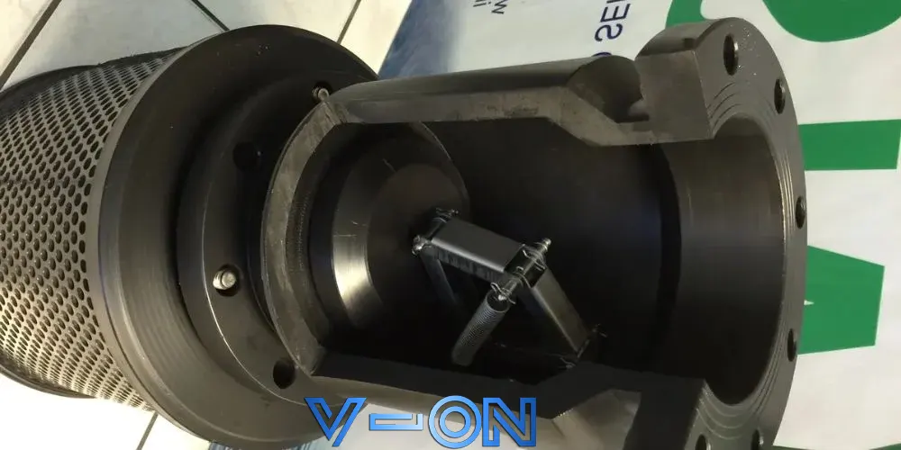  Van 1 chiều HDPE dạng cửa lật