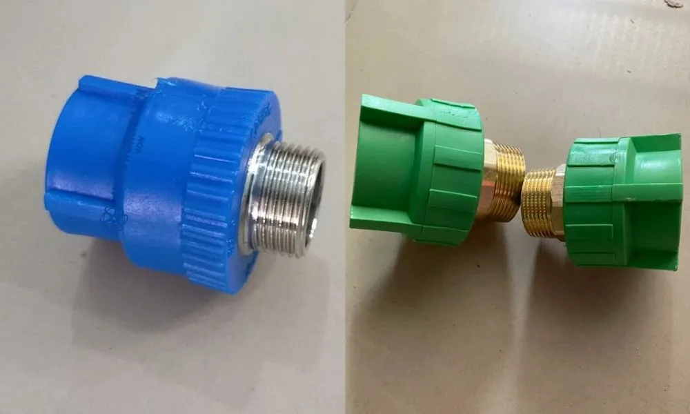 Đầu nối ren ngoài PPR có màu gì