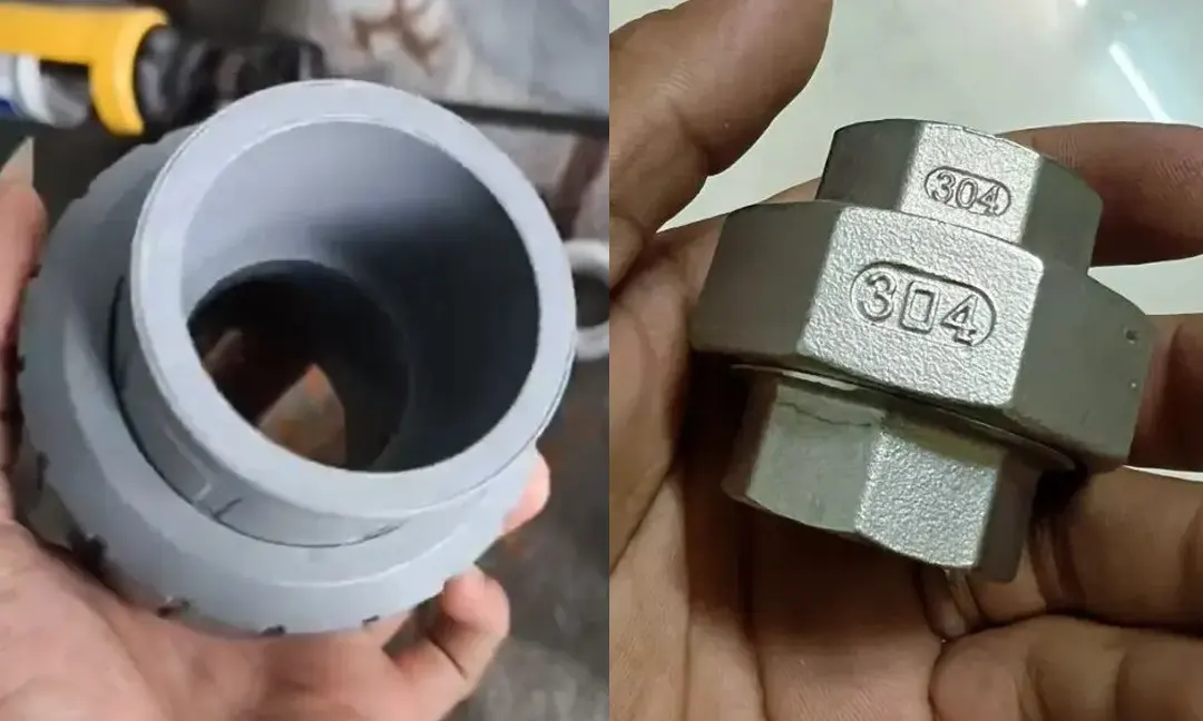 Đối với rắc co kim loại 34mm