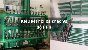 Kiểu kết nối ba chạc 90 độ PPR