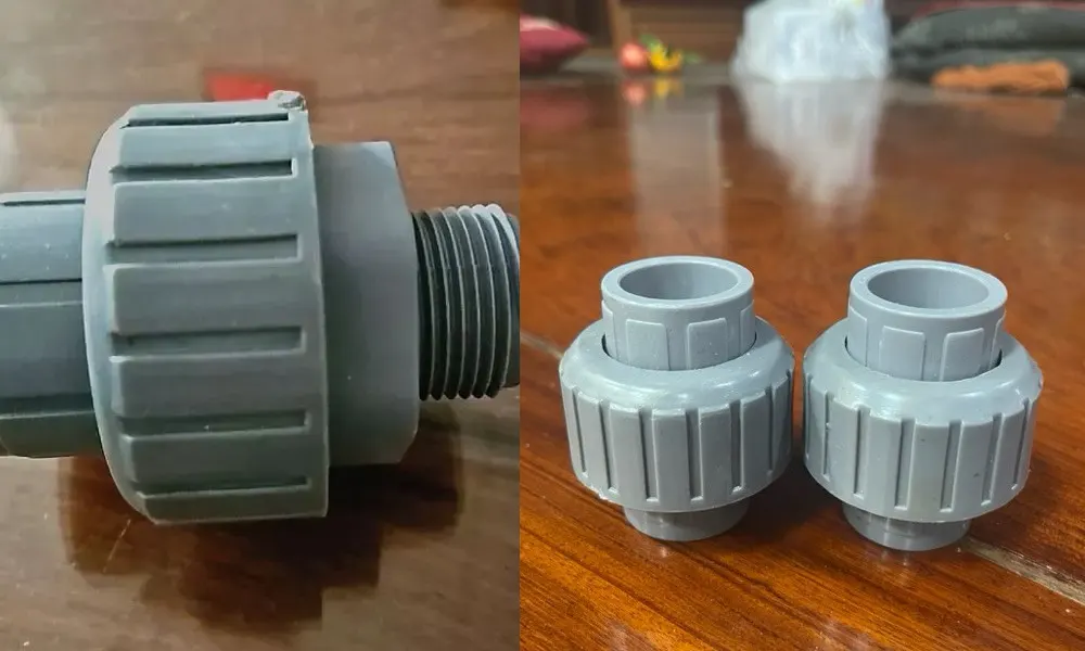 Kiểu kết nối của rắc co nhựa phi 21