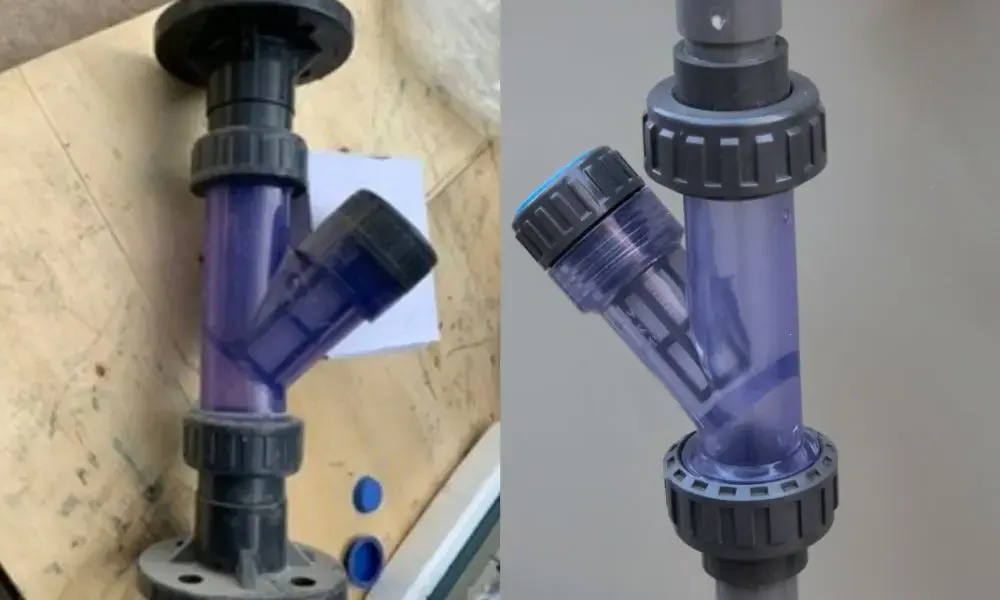 Kiểu kết nối y lọc DN65