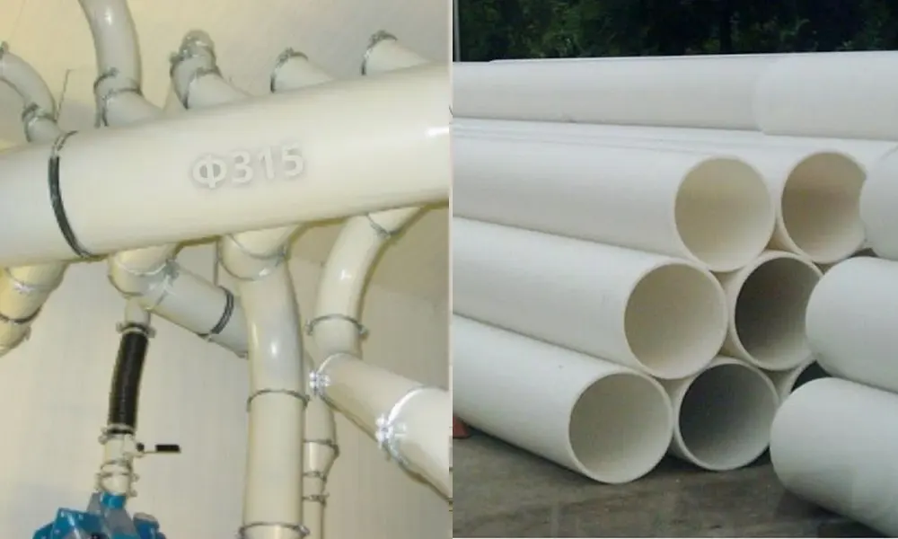  Ống nhựa PP 315 là ống chính hay ống nhánh