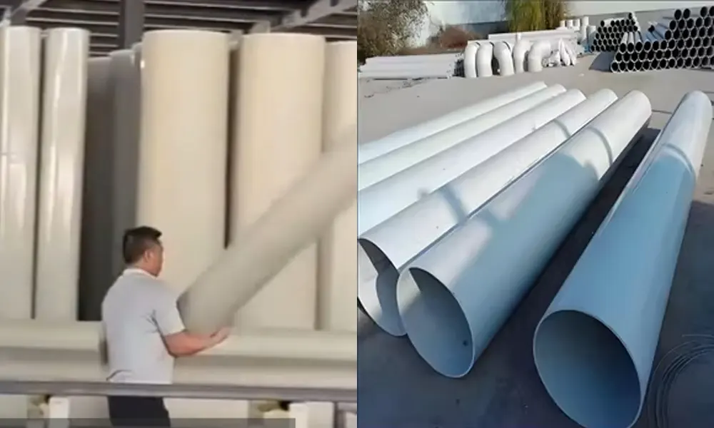 Ống nhựa PP 315 to như thế nào so với cơ thể người