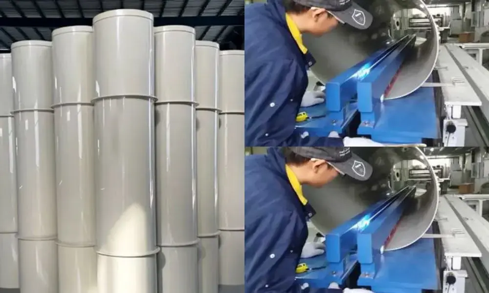Ống nhựa PP 500 được chế tạo bằng tấm nhựa PP