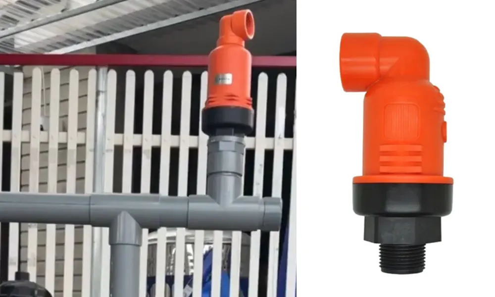 Van xả khí nhựa