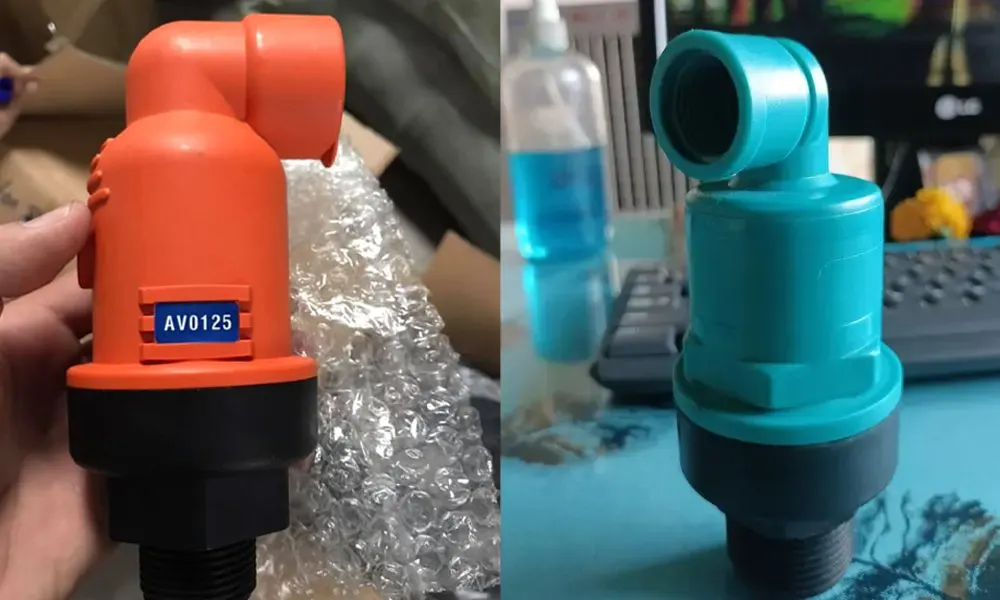 Vật liệu chế tạo van xả khí nhựa